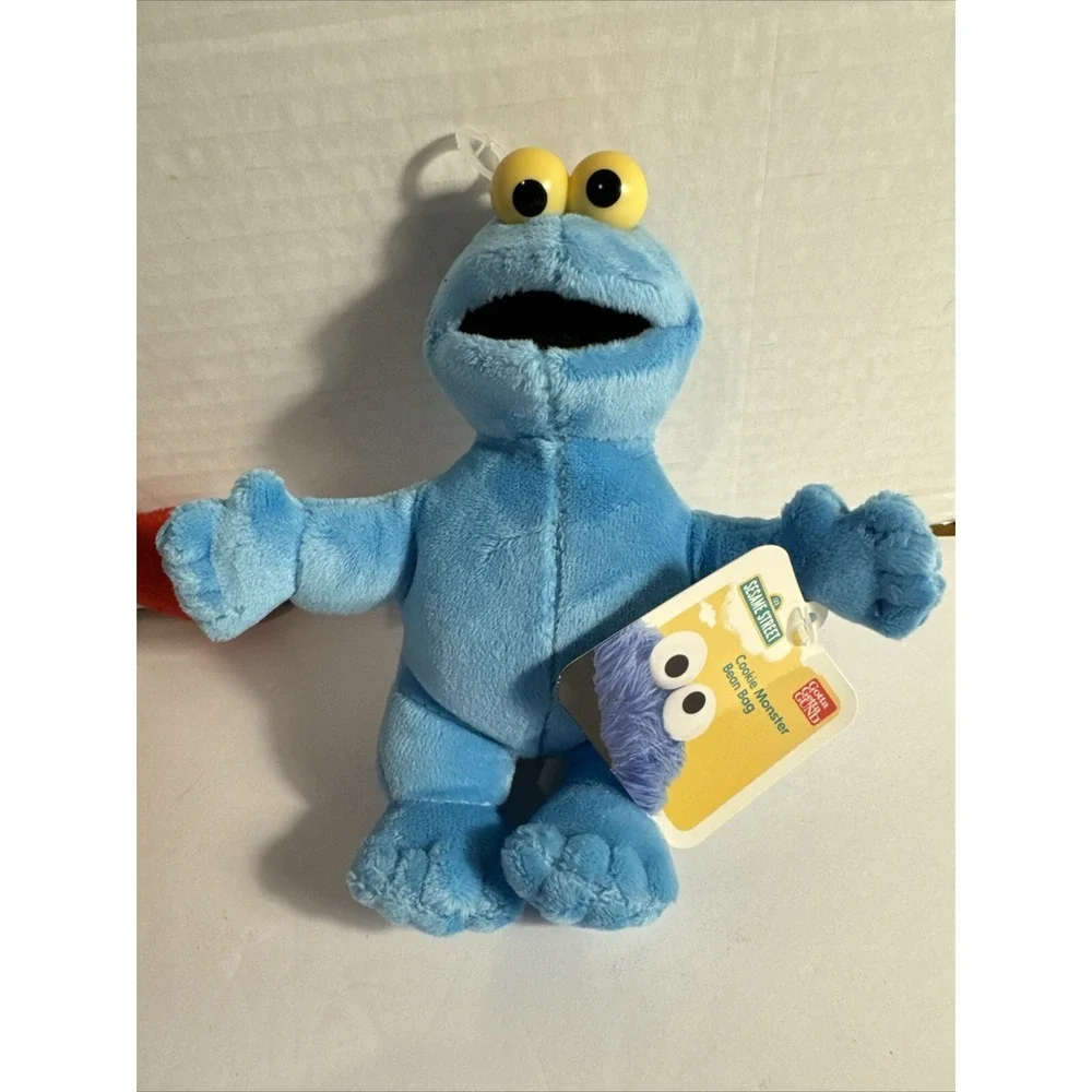 Kohls Dr Seuss Thing 1 With Free Cookie Monster Bean Bag By Sesame Street VG